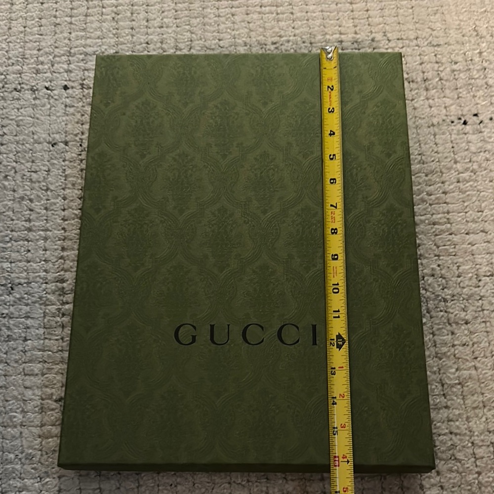 Gucci Green Patterned Box - Picture 4 of 6